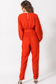 Jumpsuit, Fashion, Trendy Outfit, Blogger Outfit, Casual Wear, Fall Outfit, Winter Outfit, Fashion Style, Summer outfit, Red Jumpsuit