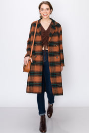 Coat, Classic, Vintage, Blazer, Jacket, Fall Outfit, Casual Wear, Fashion, Botton Down Coat, Outer Wear, Winter Outfit, Fashionable Outfit, Plaid