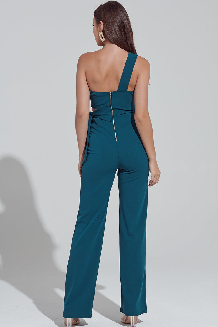 Vintage Style Jumpsuit, Outfit, Costume Outfit, Formal, Summer Outfit, Off Shoulder, Jumpsuit, Ruffles, Fashionable Outfit, Casual Jumpsuit, Club Wear, Party Outfit, Wedding, Dinner Outfit, With Belt Jumpsuit